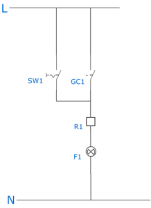 RTU5024 G.S.M Fan controller wiring Diagram 1